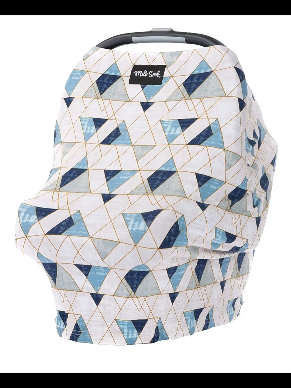 Milk Snob Original 5-In-1 Nursing & Carseat cover, Levi Print